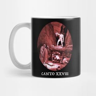 Dantes Inferno Canto 28 (Bertran de Born) Mug